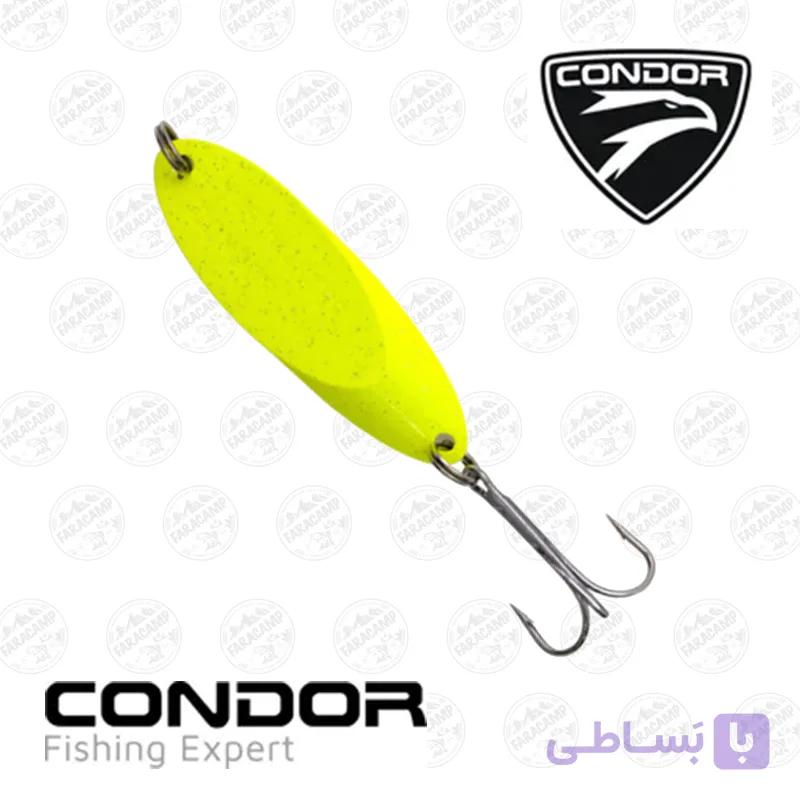 قاشقک ماهیگیری کوندور سبز شب تاب ۲۸ گرم / CONDOR KASTMASTER KS1103