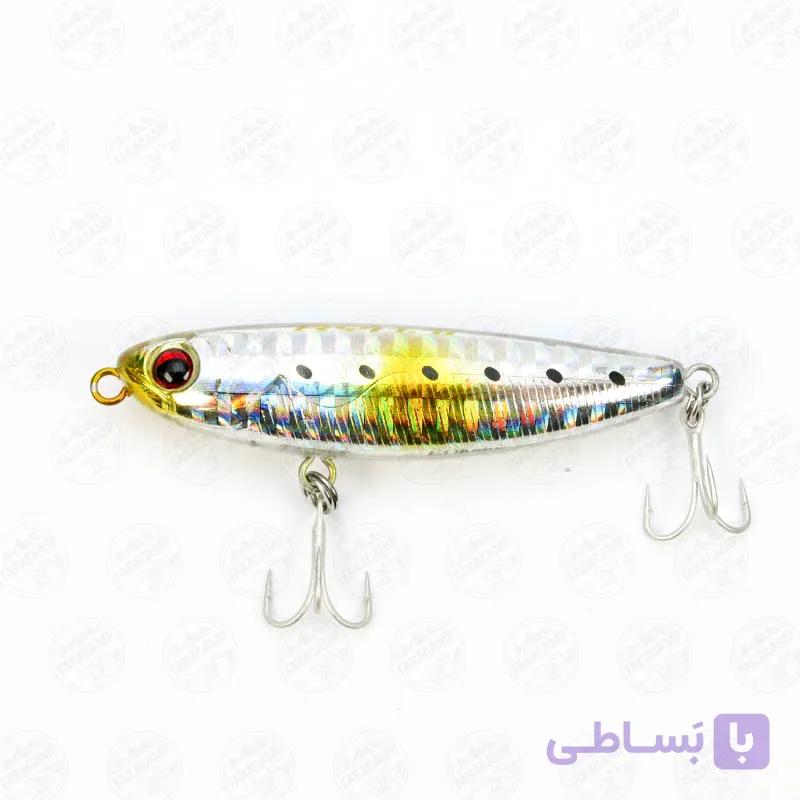 لور فلوت ریوجی ۶ سانت، ۶گرم قلاب BKK NO:10 مدل RYUJI DOG STRIKE 60 TRANS IWASHI — تصویر 1
