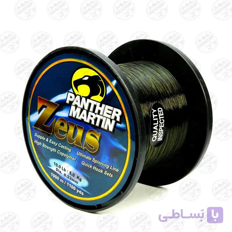 نخ ماهیگیری PANTHER MARTIN زئوس سایز ۰.۱۶، ۳۰۰ متر ZEUS — تصویر 1