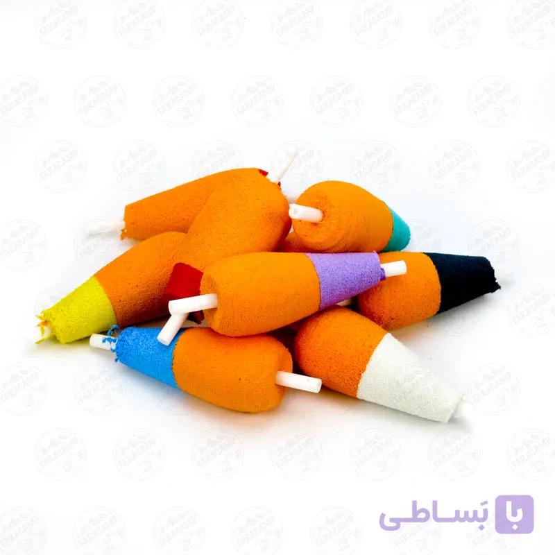 شناور یونولیت فشرده، ۳۷*۲۷ میلی متر بسته ۴ عددی Fishing Floater, 27*37mm, 5CT — تصویر 1
