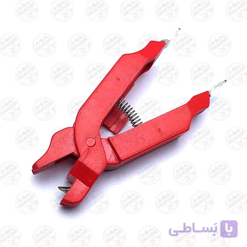 انبر مخصوص اتصال و جدا سازی وزنه های ماهیگیری — تصویر 1
