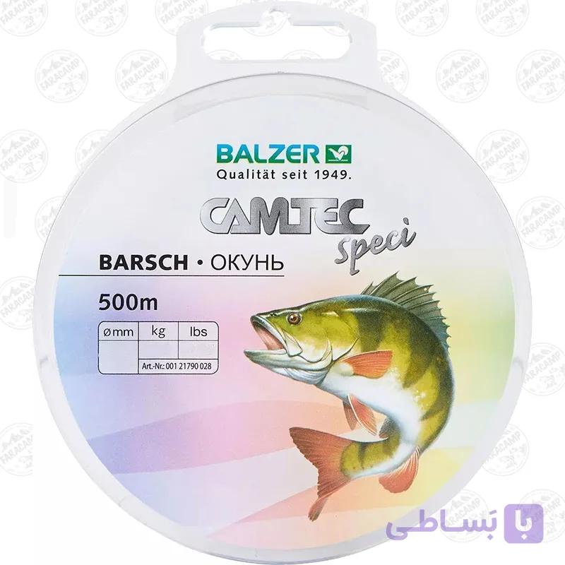 نخ ماهیگیری طلایی کامتک بالزر سایز ۰.۲۸، ۵۰۰ متر BALZER CAMTEC Speci BARSCH — تصویر 1