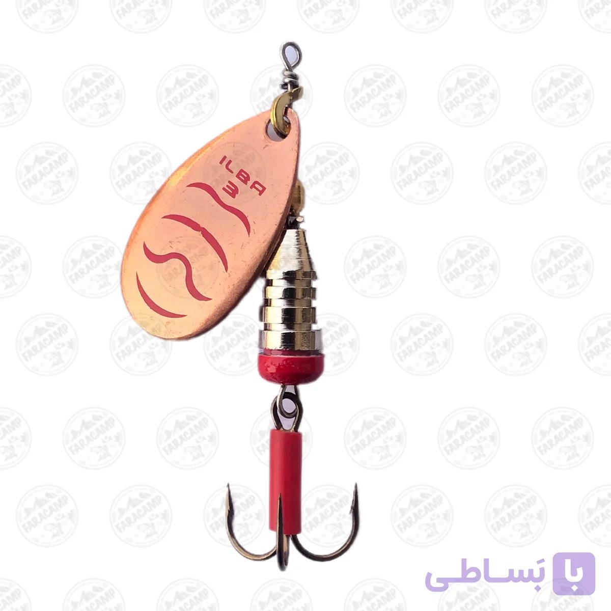 لانسه ماهیگیری سایز ۳ ایلبا ROBIN BASIC Copper/Red