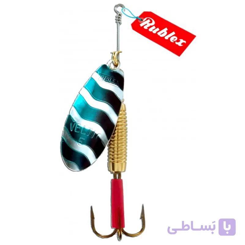 لانسه ولتیک نقره ای سبز ۱۲ گرم سایز ۶