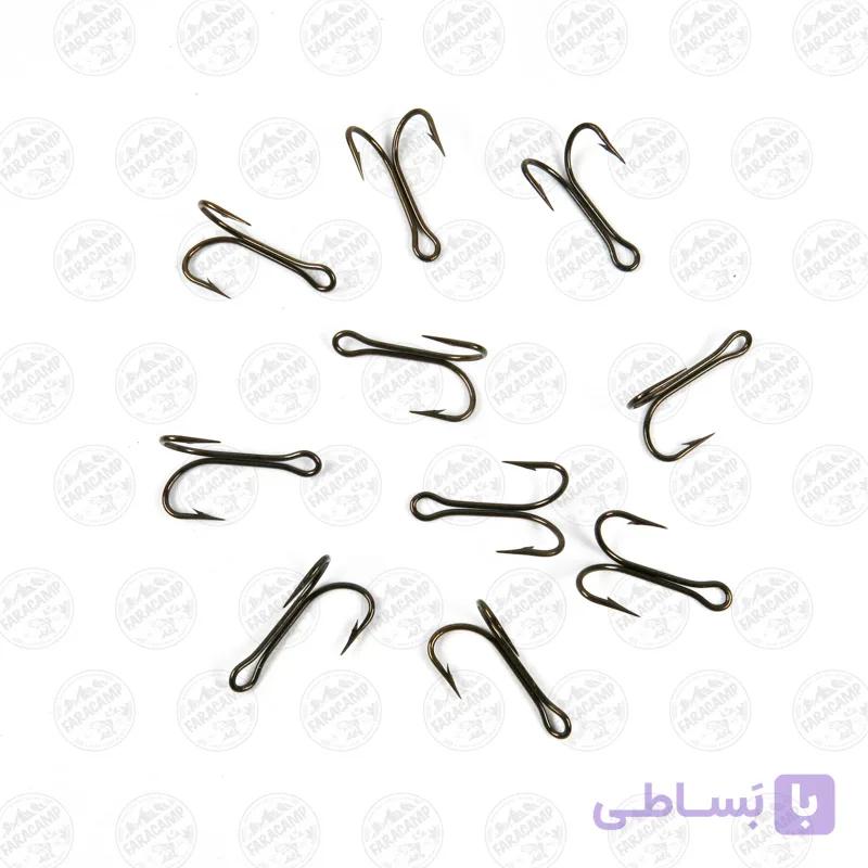 قلاب دو شاخ وی ام سی فرانسه برنز 9508 سایز ۵ بسته ۱۰ عددی VMC — تصویر 1