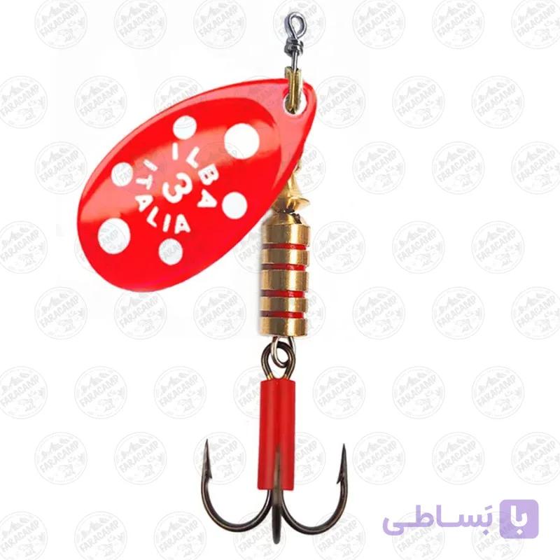 لانسه ماهیگیری سایز ۳ ایلبا ۳۵۱۶۳ Red X-mas ilba — تصویر 1