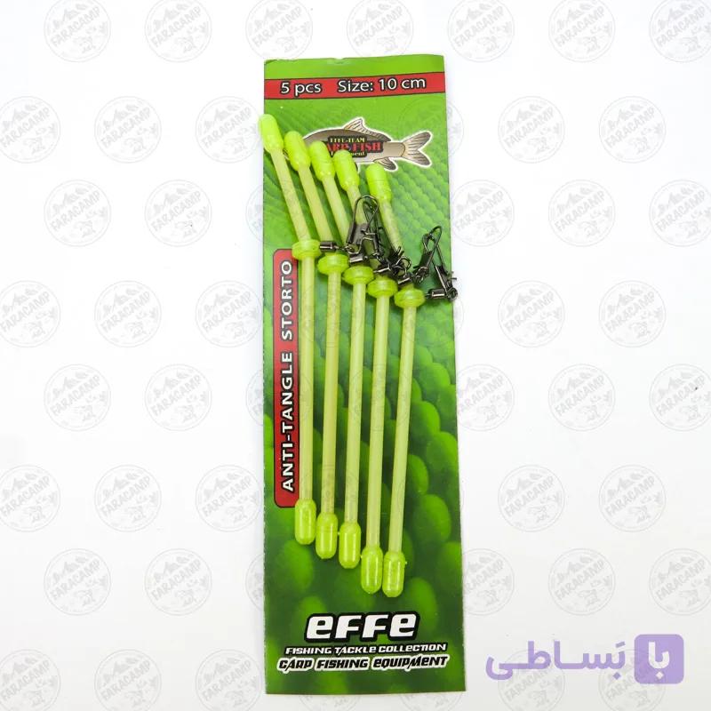 بوم ریسه هلیکوپتری کپوری افه ۱۰ سانتی بسته ۵ عددی، EF&FE ANTI-TANGLE STORTO — تصویر 1