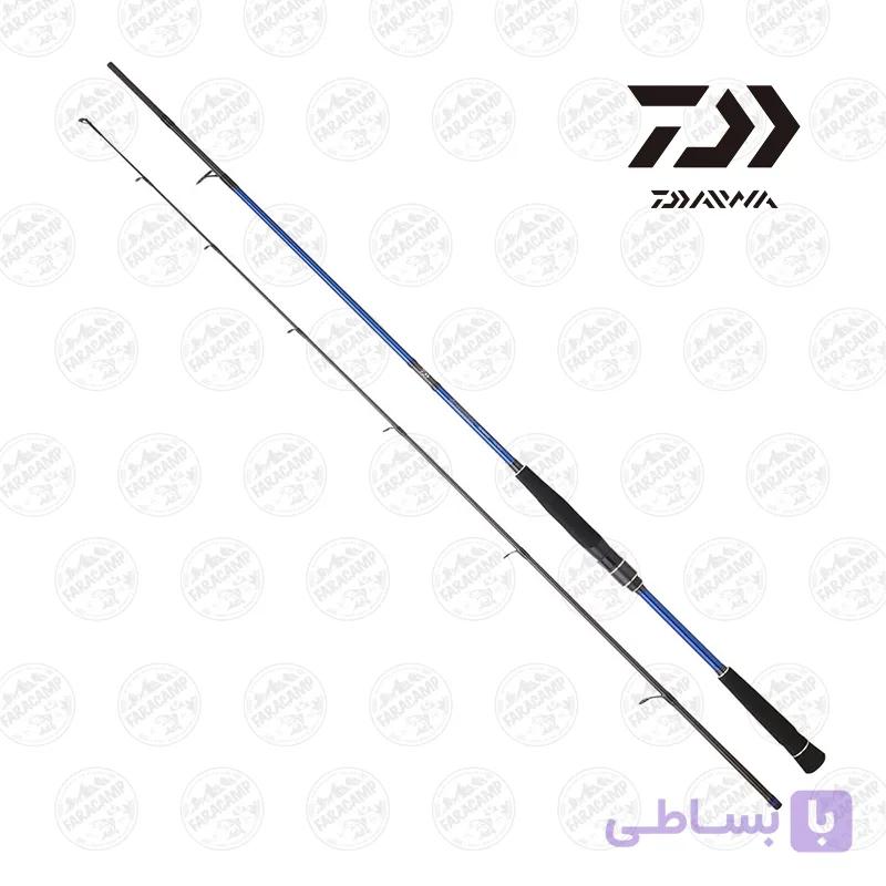 چوب ماهیگیری اسپینینگ کربن دو تکه ۲۷۰ سانت سامورایی دایوا مدل DAIWA SAMOURAI SEABASS SASB902HFS — تصویر 1