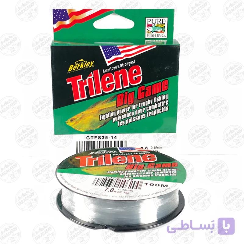نخ ماهیگیری برکلی Berkley Trilene سایز ۰.۵۰ ، ۱۰۰ متر — تصویر 1
