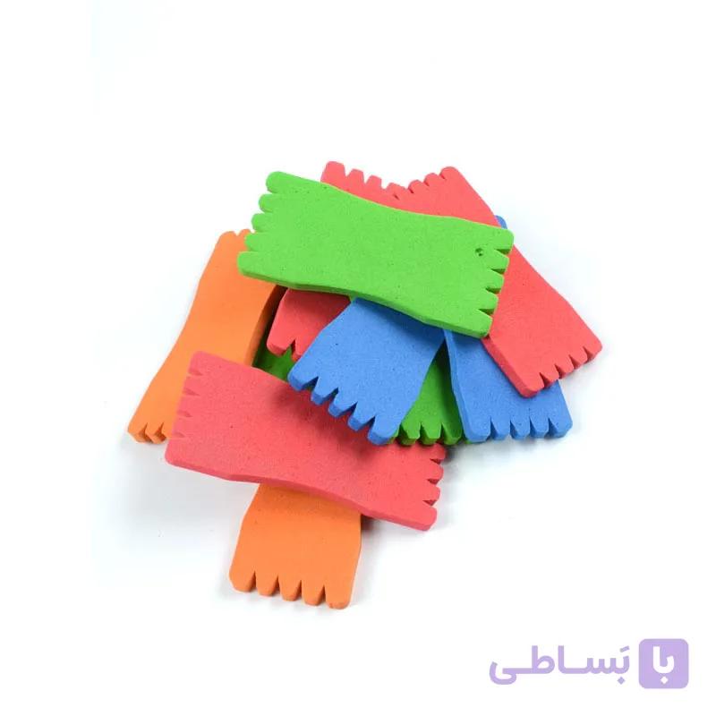 تخته ابر اسفنجی ریسه ماهیگیری سایز ۳ بسته ۵ عددی — تصویر 1