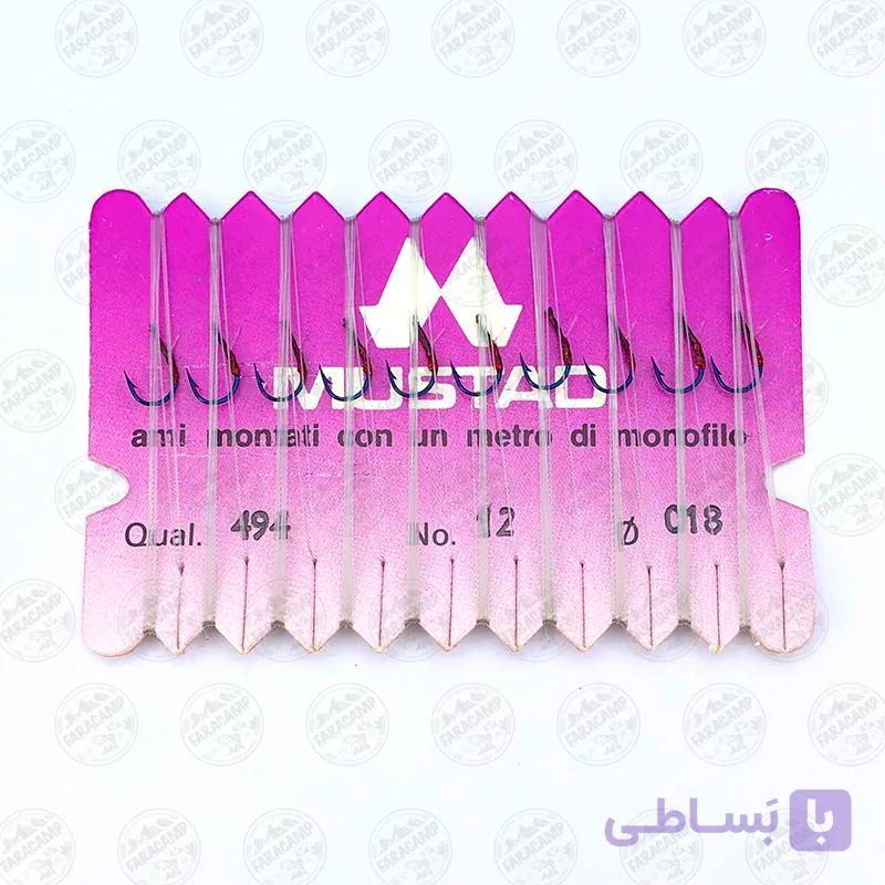 ریسه آماده موستاد سایز ۱۲ مدل 956 بسته ۱۰ عددی — تصویر 1