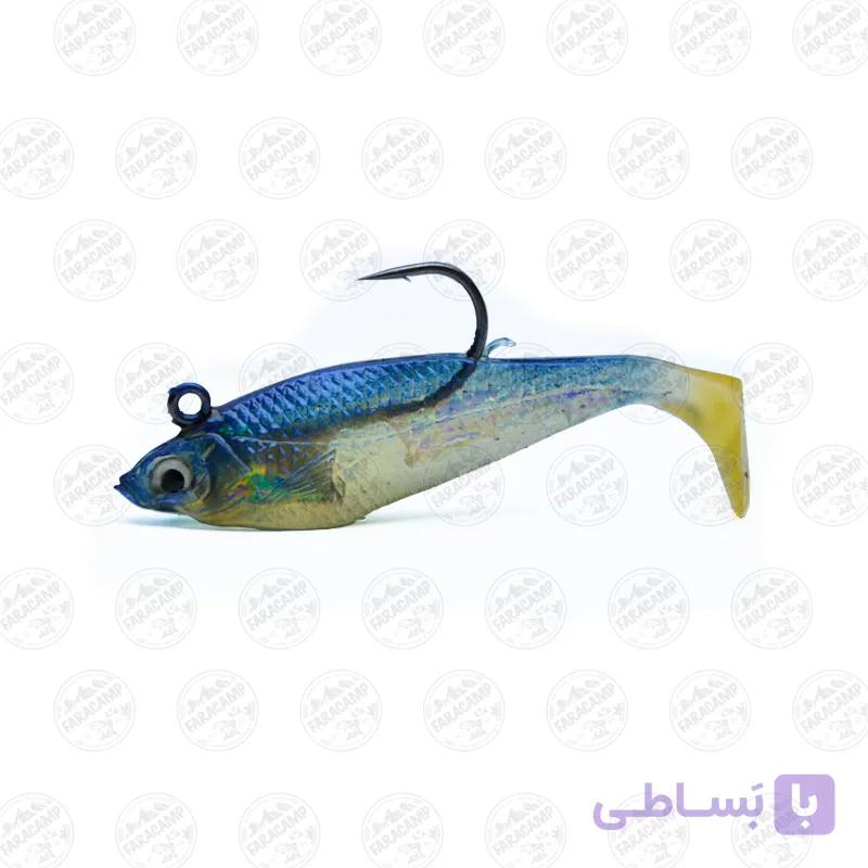 طعمه ماهیگیری ماهی ژله ای کایدا AG011-04BG بسته ۳ عددی — تصویر 1