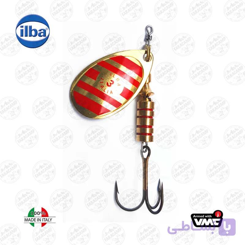 لانسه ماهیگیری سایز ۳ ایلبا ۲۱۲۱۳ Gold/Red Zebra ilba