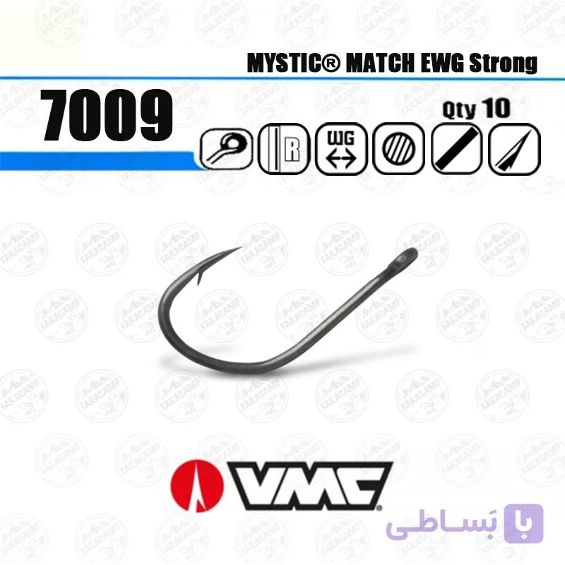 قلاب ماهیگیری VMC فرانسه پایه کوتاه ۷۰۰۹ بسته ۱۰ عددی سایز ۲۰ — تصویر 1