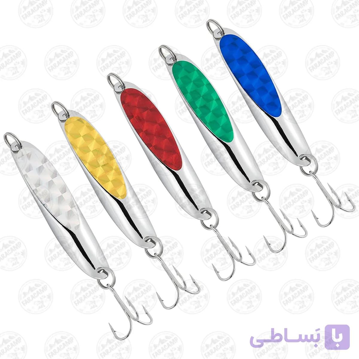 قاشقک ماهیگیری شبرنگ ۲۶ گرمی ۷ سانتی متر — تصویر 1