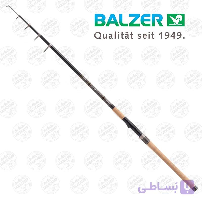 چوب ماهیگیری تلسکوپی کربن ۳۵۰ سانت دیابلو بالزر مدل Balzer DIABLO HECHT,3.5m, 50-140GR — تصویر 1