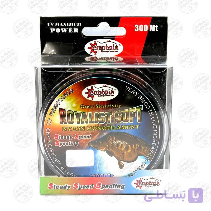 نخ ماهیگیری رویالیست سافت کاپیتان سایز۰.۳۵ ،۳۰۰ متر Captain ROYALIST SOFT — تصویر 1