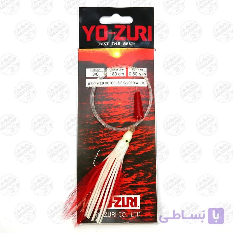 ریسه آماده اختاپوس یوزوری YO-ZURI OCTOPUS RIG — تصویر 1