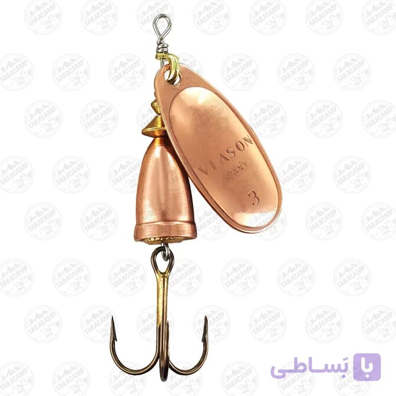 لانسه ماهیگیری مپسو مسی ۸ گرم سایز ۳ MAPSO Vlason-METAL 3 Cobre — تصویر 1
