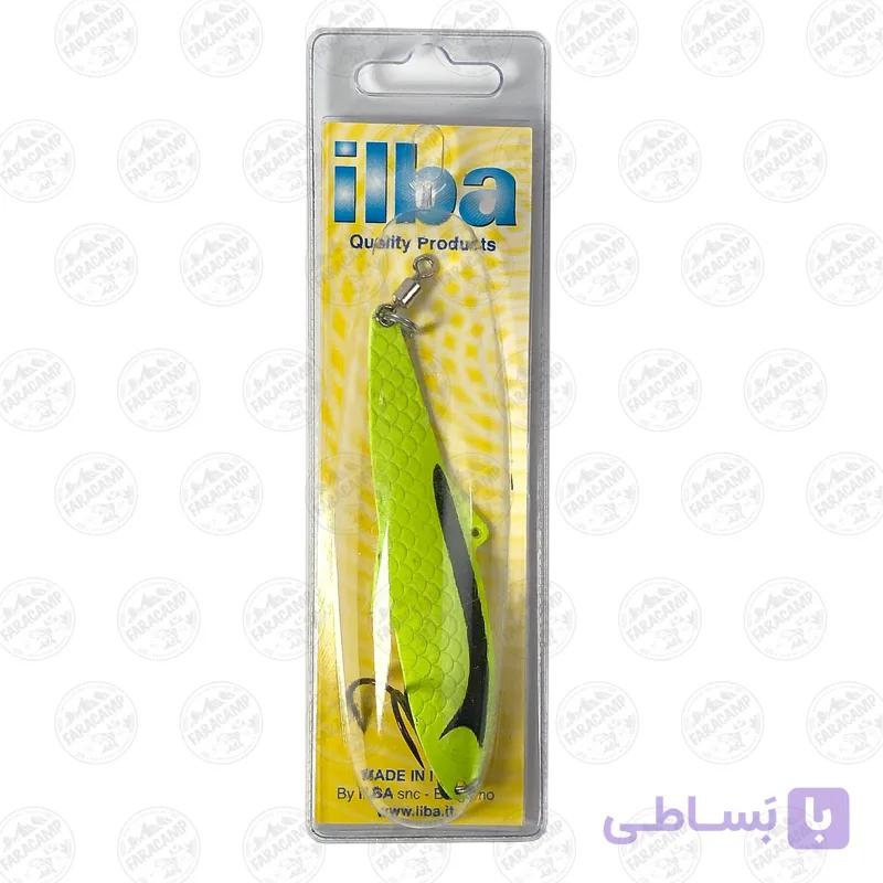 قاشقک ماهیگیری طلایی ۲۳ گرمی ایلبا ایتالیا سایز ۳ فسفری — تصویر 1