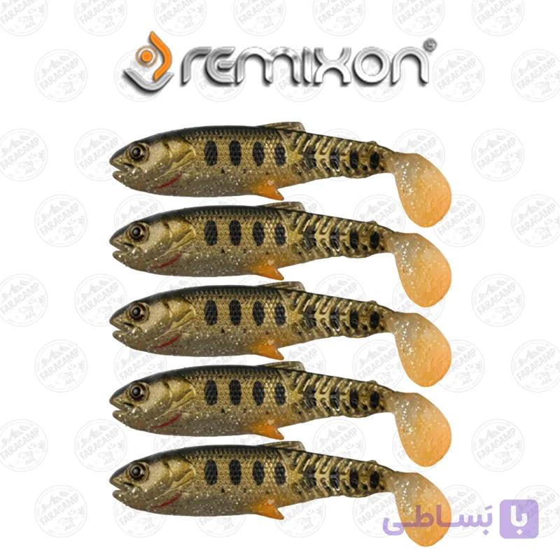 لور ماهی ژله ای رمیکسون سوف ماهی ۸.۵ سانتی بسته ۵ عددی REMIXON CRAFTER SHADE — تصویر 1