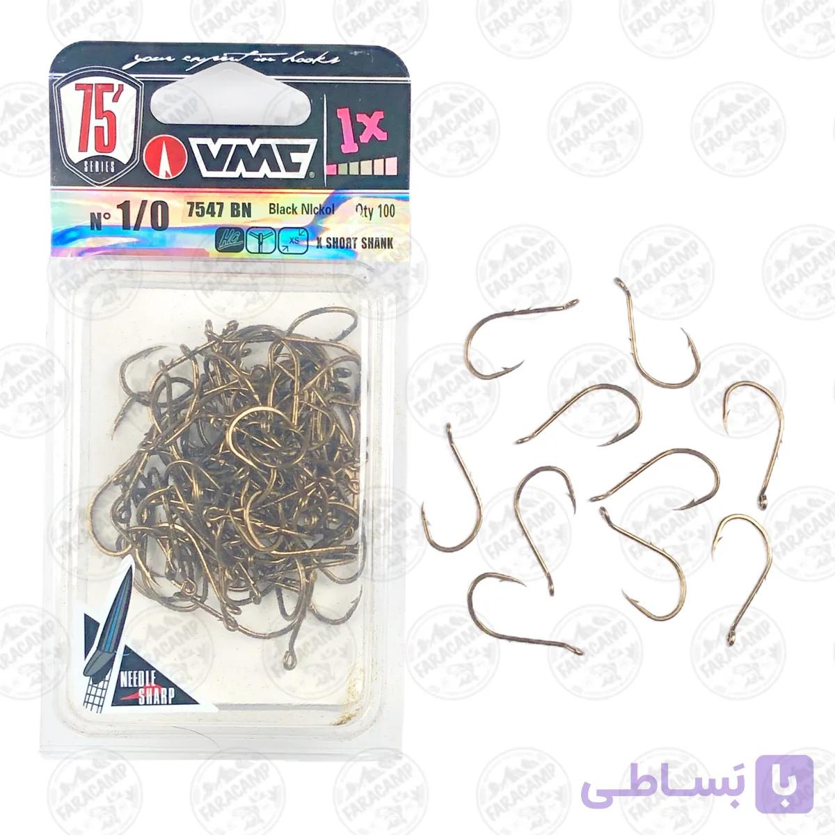 قلاب ماهیگیری VMC  برنز  ۷۵۴۷ بسته ۱۰ عددی سایز ۴ — تصویر 1