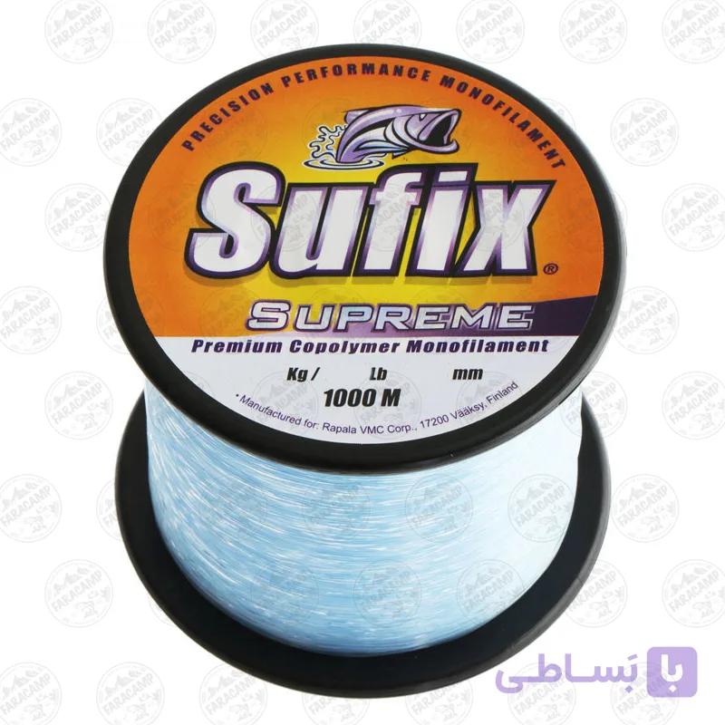 نخ ماهیگیری سافیکس سایز ۰٫۳۰ طول ۱۰۰۰ متر Sufix Supreme