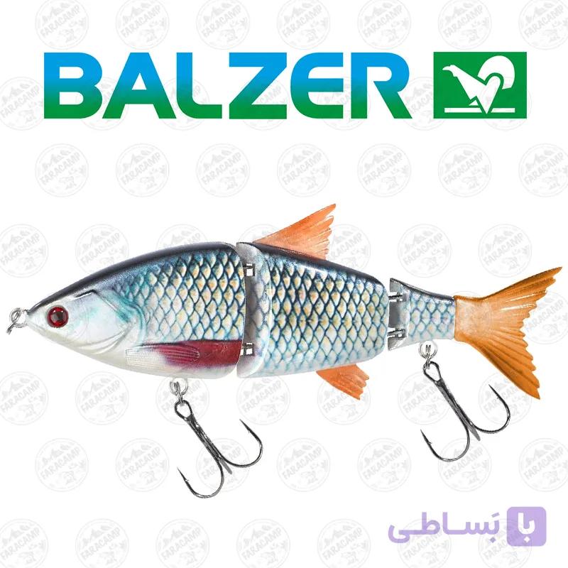 لوری ماهی مصنوعی چند تکه بالزر ۴۸ گرم ۱۵سانتی متر ۱۳۶۸۸۰۲۱۵ Balzer Pike Factory Weissfisch — تصویر 1