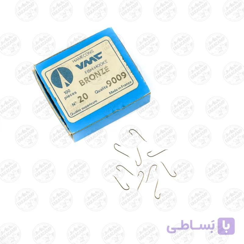 قلاب وی ام سی VMC فرانسه نیکل 9009 سایز 19 بسته ۱۰۰ عددی — تصویر 1