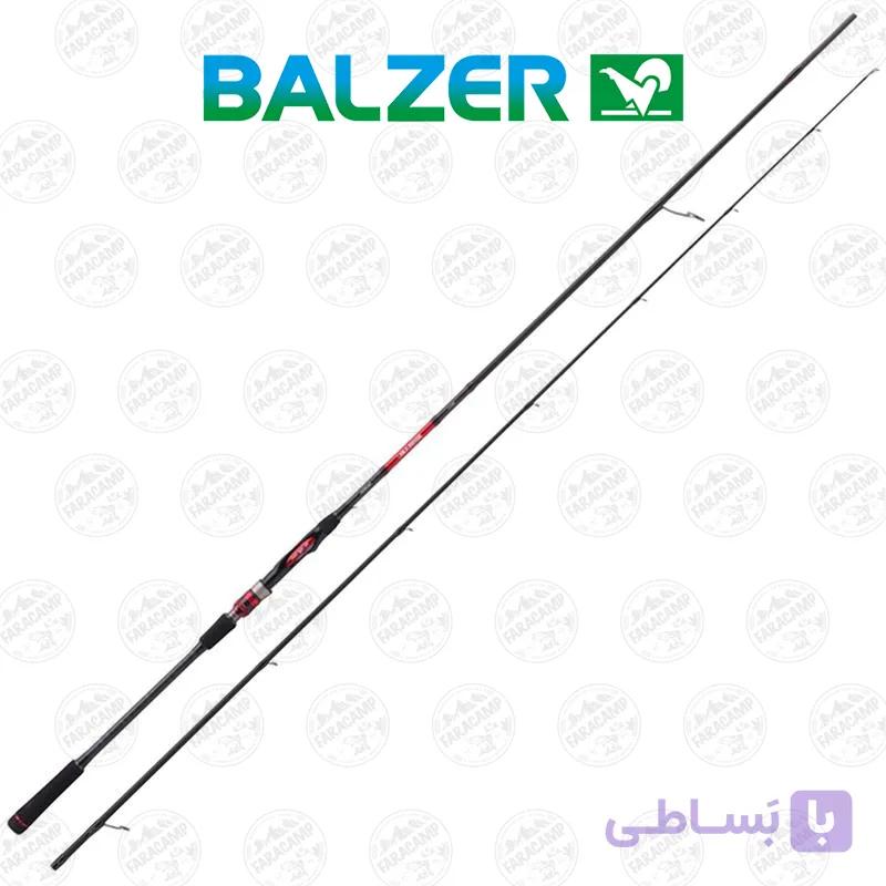 چوب ماهیگیری بالزر دوتکه کربن  Balzer Shirasu PIKE H 2.7m 30-84g — تصویر 1