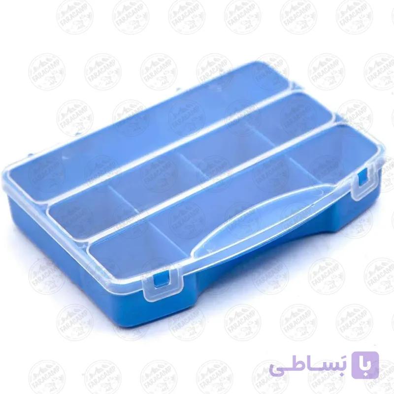 جعبه ابزار (ارگانایزر) لوازم ماهیگیری ۱۰ خانه Super Organizer-10 مدل ASR-2041 — تصویر 1