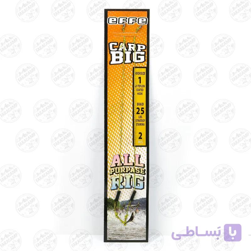 ریسه کپوری افه EF&FE Big Carp کد ۱۲۹۶بسته ۲ عددی سایز ۱ — تصویر 1