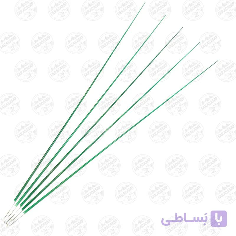 یدک سر چوب ماهیگیری توپر ۵۰ سانت رنگ مشکی (یک عدد)