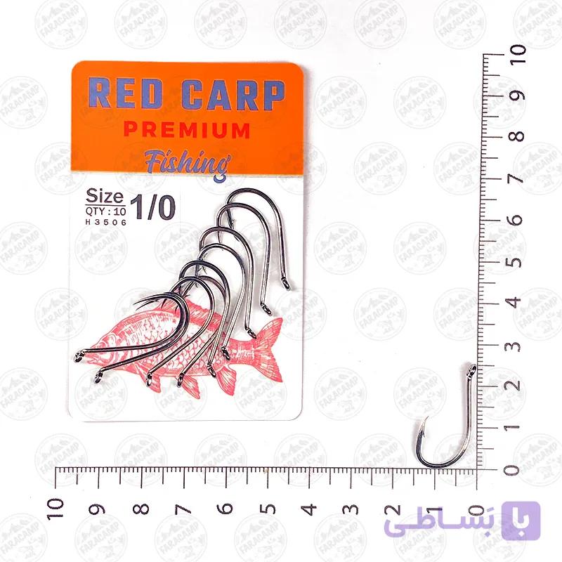قلاب RED CARP سایز ۲/۰ بسته ۱۰ عددی