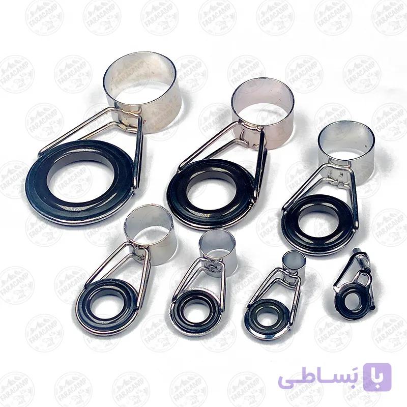 ست حلقه چوب ماهیگیری بسته ۷ عددی — تصویر 1