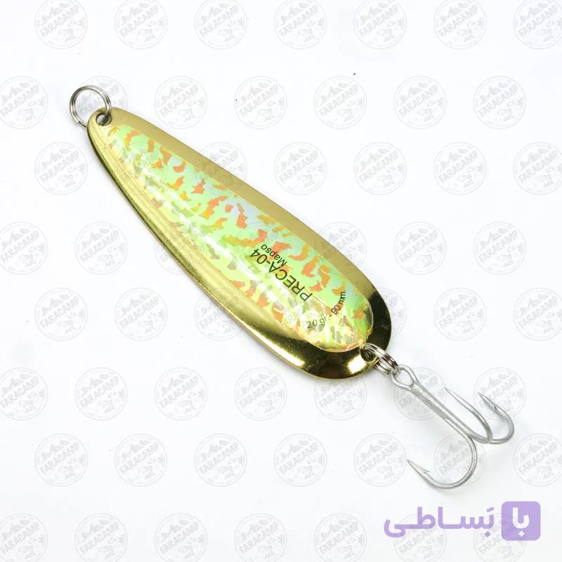 قاشقک ماهیگیری ۲۰ گرم مپسو، MAPSO PRECA-IRIS / Oro- Adhesivo Oro NO4