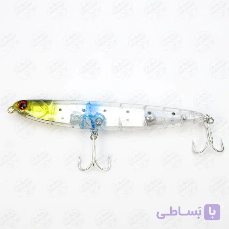 لور تاپ واتر ریوجی ۱۱ سانت، ۱۳ گرم  مدل RYUJI DOG WALKER TOP WATER WTD BONE — تصویر 1