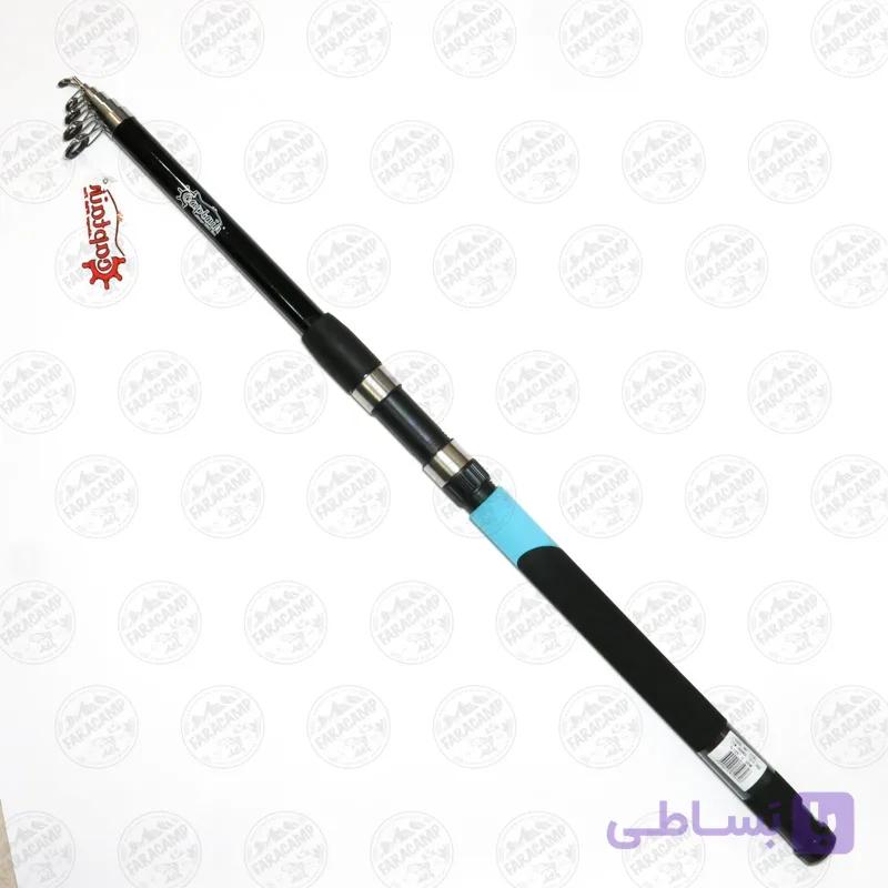 چوب ماهیگیری تلسکوپی ۳۵۰ سانت کاپیتان مدل CAPTAIN 1705 THUNDER TELE 70-150GR — تصویر 1