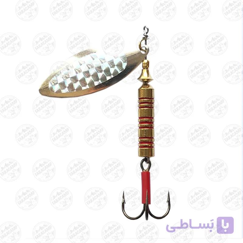 لانسه ماهیگیری سایز ۵ ایلبا Lungo Silver/Alpha 70165 وزن ۱۹ گرم — تصویر 1
