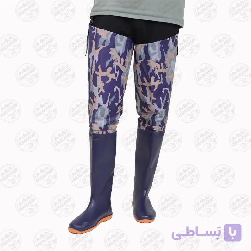 چکمه ماهیگیری استتار سایز ۴۴ — تصویر 1