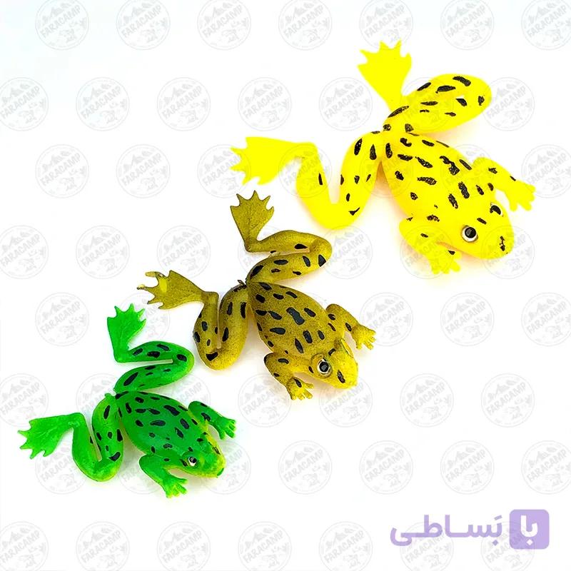قورباغه مصنوعی ماهیگیری بسته ۳ عددی — تصویر 1