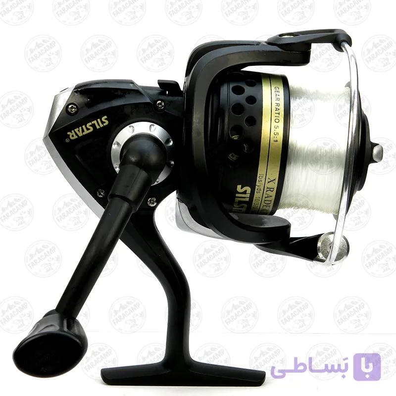 چرخ ماهیگیری سیل استار همراه با نخ مدل SilStar X RADER 5000 — تصویر 1