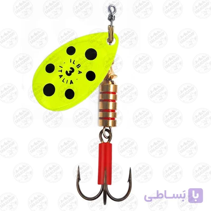 لانسه ماهیگیری سایز ۳ ایلبا ۲۸۶۳۳ Black/ FL. Lemon ilba