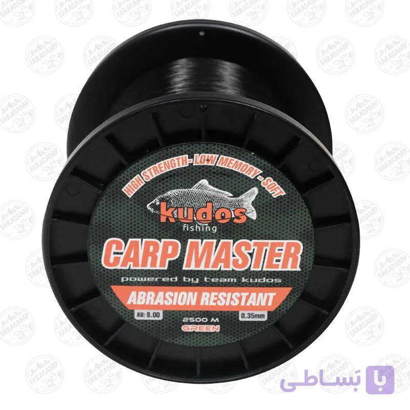 نخ ماهیگیری کپوری سبز کودوس کارپ مستر سایز ۰.۳۵ ، ۳۰۰متر kudos CARP MASTER — تصویر 1