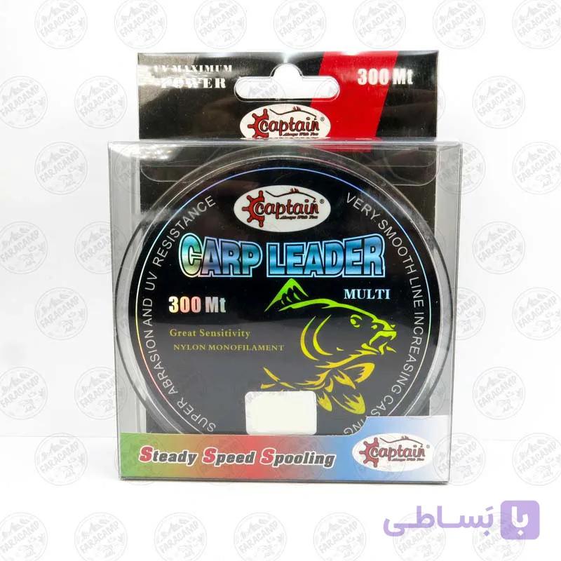 نخ ماهیگیری کارپ لیدر کاپیتان مولتی کالر سایز۰.۵۰ ،۳۰۰ متر Captain CARP LEADER — تصویر 1