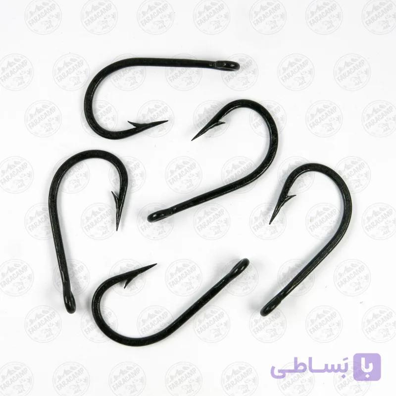 قلاب موستاد دریایی آب شور مشکی سایز 5/0 بسته 5 عددی MUSTAD — تصویر 1
