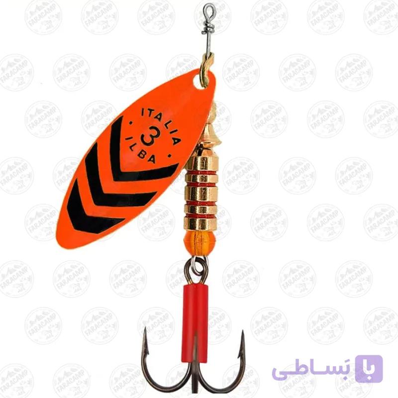 لانسه ماهیگیری سایز ۳ ایلبا  LUNGO FLUO FL LEMON/BLACK ilba