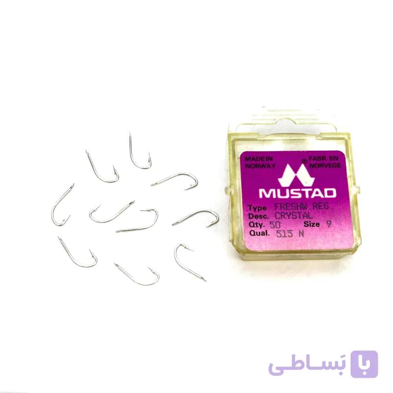 قلاب Mustad نروژ 515N بسته ۱۰ عددی سایز 9 — تصویر 1
