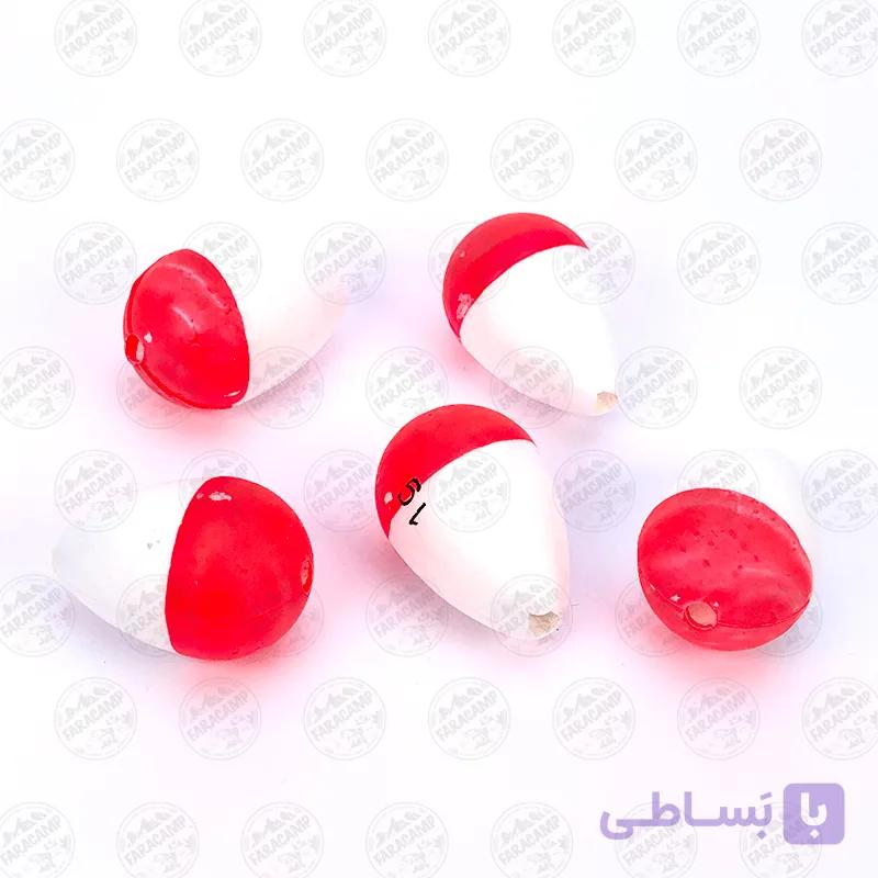 شناور یونولیت فشرده ۱ گرم، ۲۵*۱۷ میلی متر بسته ۵ عددی Fishing Floater 1 gr, 25*17mm, 5CT — تصویر 1
