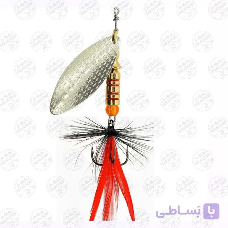 لانسه ماهیگیری سایز ۲ ایلبا ۱۱۰۱۰۲ Lungo Fly Silver ilba